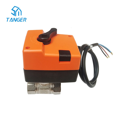 HVAC কন্ট্রোল ইলেকট্রিক বল ভালভ অ্যাকচুয়েটর 230V এসি মোটরাইজড