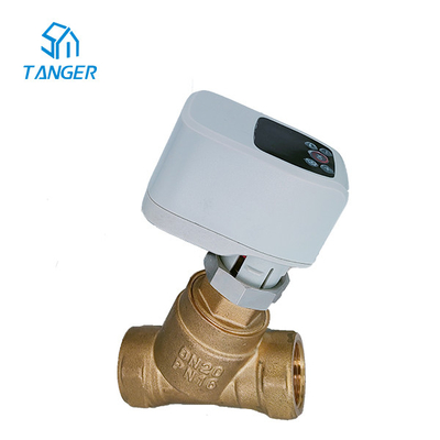 HVAC নিয়ন্ত্রণ করে বৈদ্যুতিক সমানুপাতিক ভালভ অ্যাকচুয়েটর DN20 ইলেকট্রিক স্ক্রু ড্রাইভ অ্যাকচুয়েটর