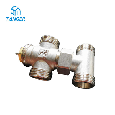 10mm 15mm থেকে 20mm রেডিয়েটর ভালভ জন্য তোয়ালে রেডিয়েটর আন্ডারফ্লোর হিটিং Trv 4 উপায়