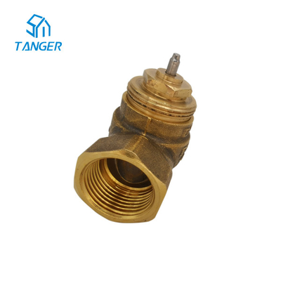 15mm 10mm trv trv ভালভ রেডিয়েটর PN16 Hex Nut হাই ফ্লো রেট Kvs 4.5&quot;