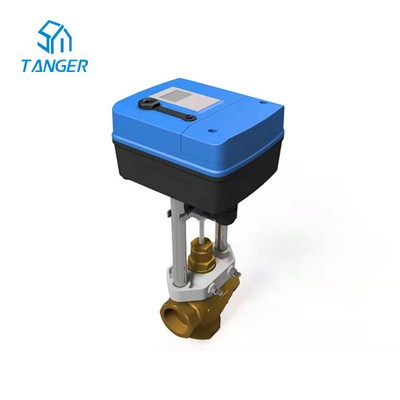 24V DC রেগুলেটর ইলেকট্রিক কন্ট্রোল ভালভ অ্যাকচুয়েটর Ac 2500N
