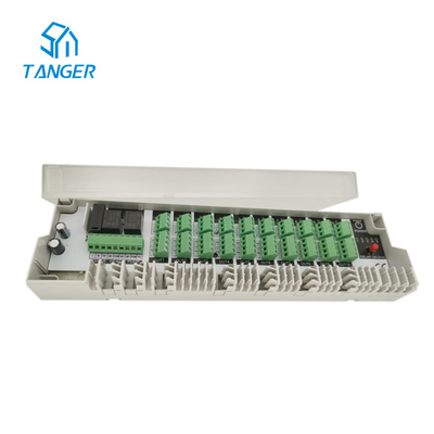 LED ইন্ডিকেটর সহ 8 জোন 230v আন্ডারফ্লোর হিটিং ম্যানিফোল্ড ওয়্যারিং সেন্টার